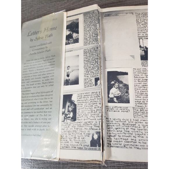 Letters Home by Sylvia Plath, Correspondence 1950-1963, Hardcover 1975 First Ed. - Picture 8 of 16